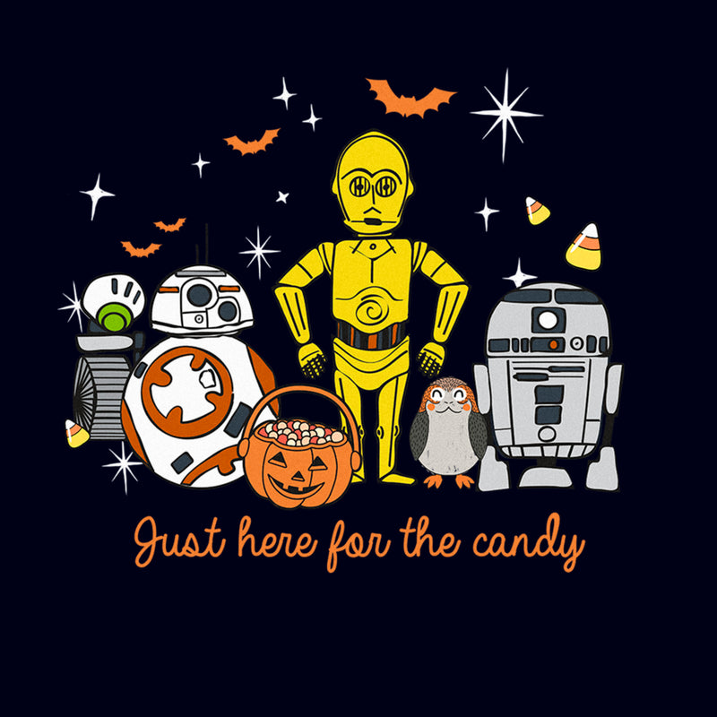 Women's Star Wars Halloween Here for Treat Friends T-Shirt