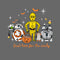 Junior's Star Wars Halloween Here for Treat Friends T-Shirt
