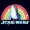 Women's Star Wars Porg Pride Rainbow Logo T-Shirt