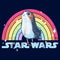 Boy's Star Wars The Last Jedi Porg Pride Rainbow Logo T-Shirt