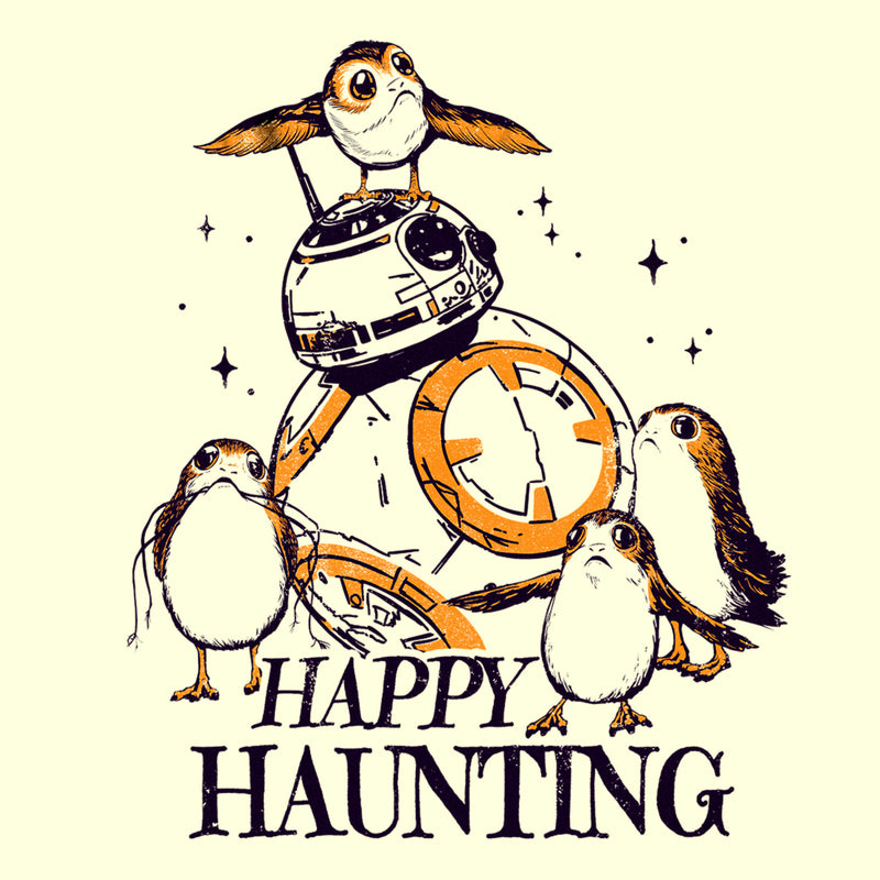 Men's Star Wars Halloween Happy Haunting T-Shirt