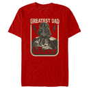 Men's Star Wars Father's Day Darth Vader Greatest Dad in the Galaxy T-Shirt