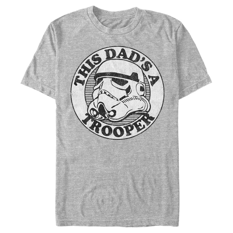 Men's Star Wars Father's Day This Dad's A Trooper T-Shirt