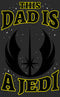 Men's Star Wars Father's Day This Dad is a Jedi T-Shirt