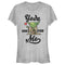 Junior's Star Wars Valentine's Day Yoda One for Me Cartoon T-Shirt