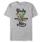 Men's Star Wars Valentine's Day Yoda One for Me Cartoon T-Shirt