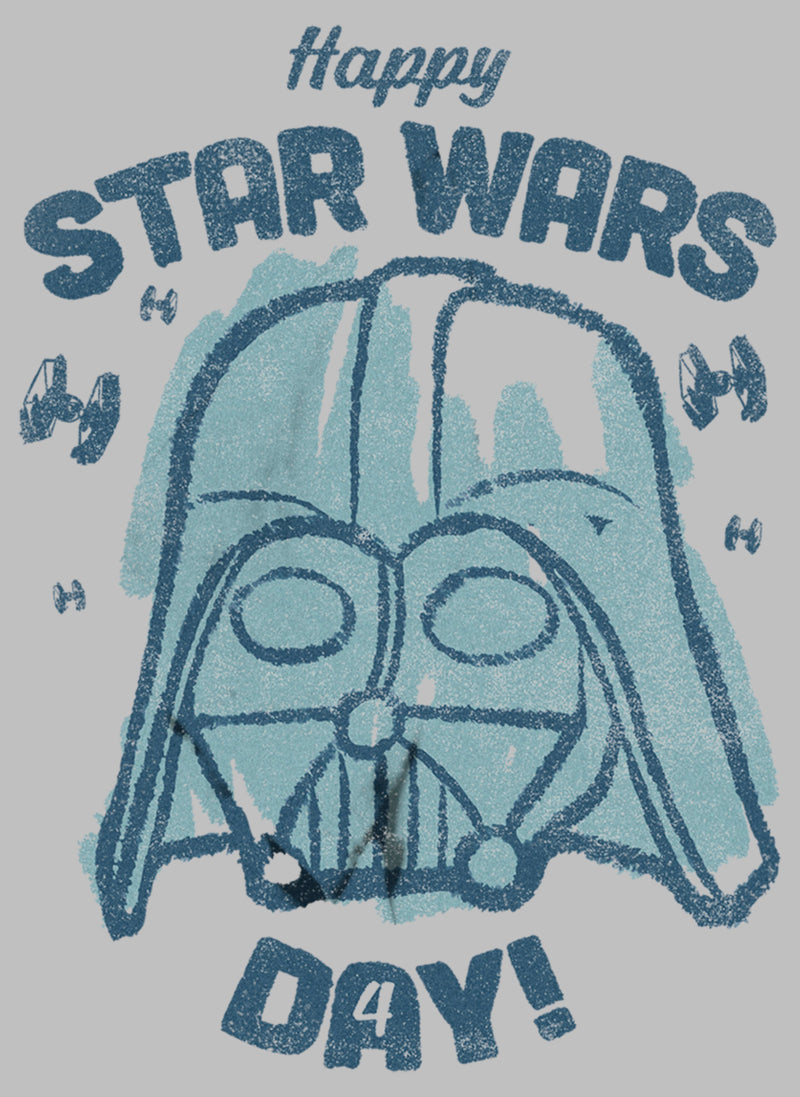 Women's Star Wars Darth Vader Happy Star Wars Day T-Shirt
