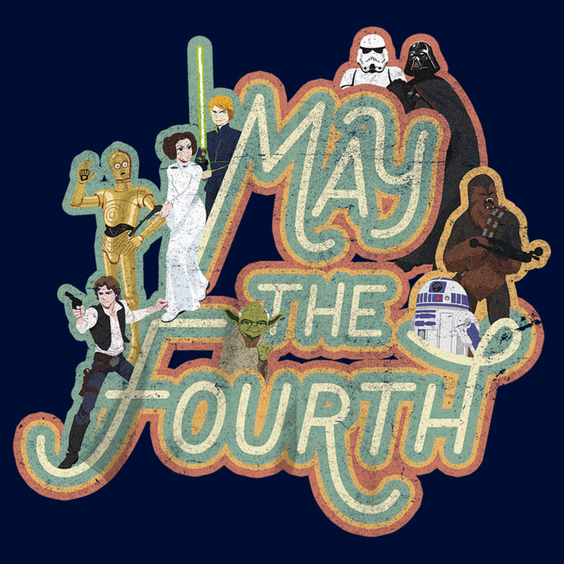 Boy's Star Wars May the Fourth Classic Characters T-Shirt