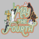 Women's Star Wars May the Fourth Classic Characters T-Shirt