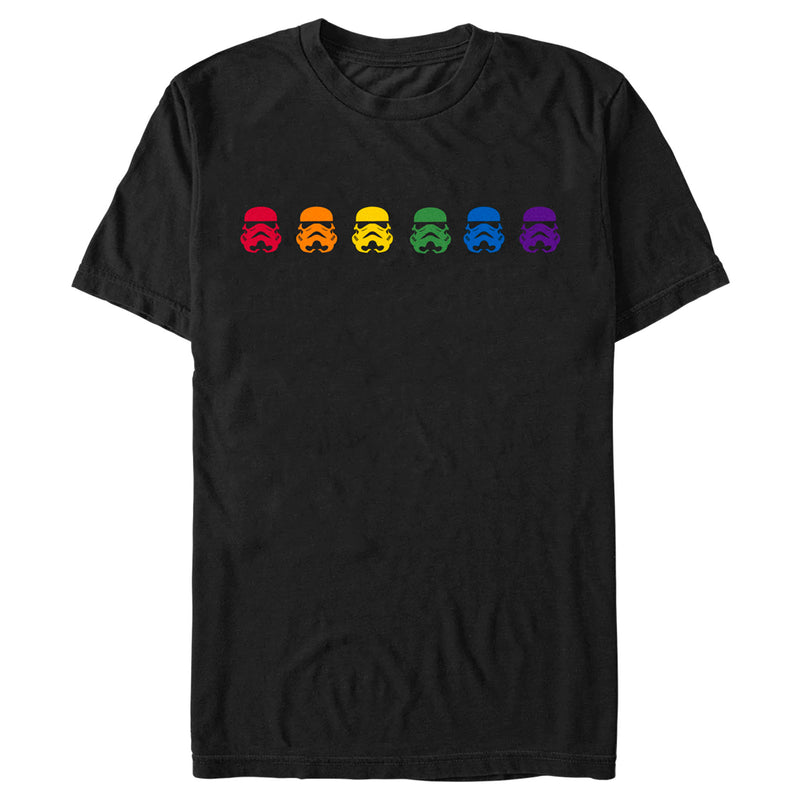 Men's Star Wars Stormtrooper Pride Rainbow T-Shirt