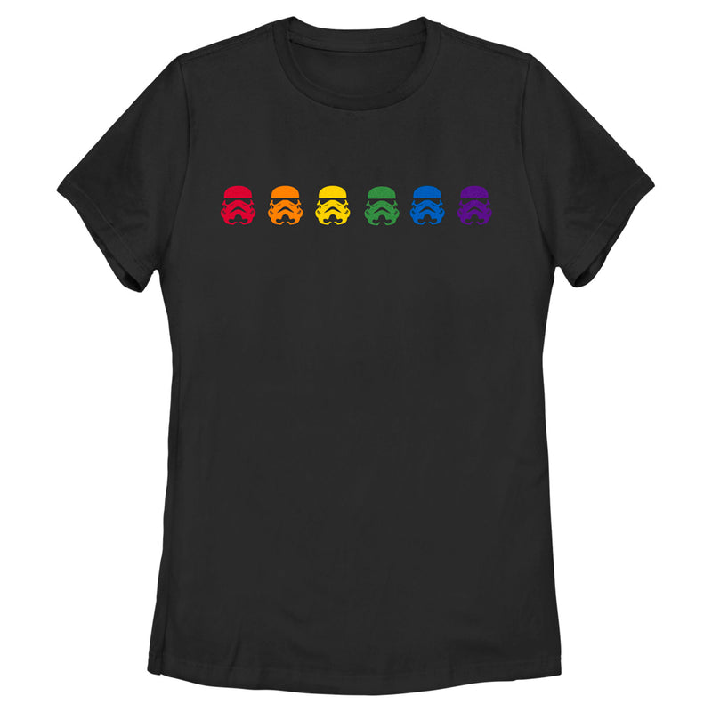 Women's Star Wars Stormtrooper Pride Rainbow T-Shirt