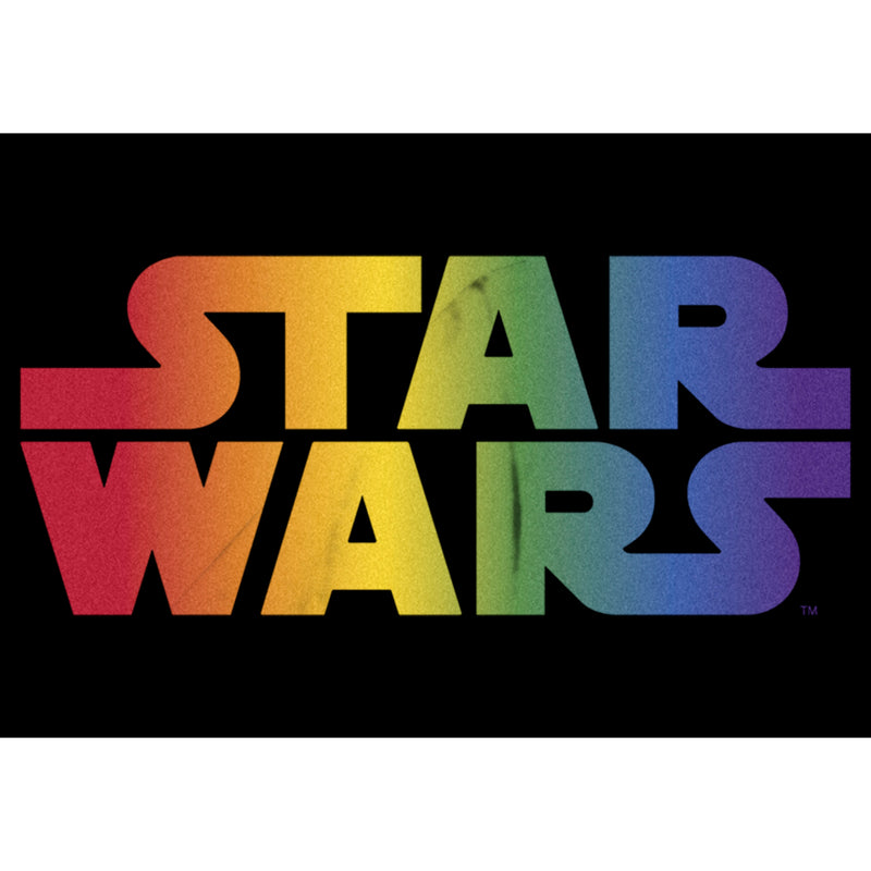 Women's Star Wars Pride Rainbow Classic Logo T-Shirt