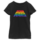 Girl's Star Wars Pride Perspective Rainbow Logo T-Shirt