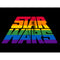 Men's Star Wars Pride Stripe Perspective Rainbow Logo T-Shirt