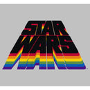 Women's Star Wars Pride Rainbow Stack Logo T-Shirt