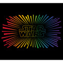 Men's Star Wars Pride Rainbow Rays Logo T-Shirt