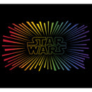 Boy's Star Wars Pride Rainbow Rays Logo T-Shirt