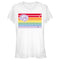 Junior's Star Wars Millennium Falcon Pride Flag T-Shirt