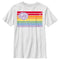 Boy's Star Wars Millennium Falcon Pride Flag T-Shirt