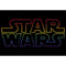 Junior's Star Wars Pride Outline Rainbow Logo T-Shirt