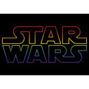 Women's Star Wars Pride Outline Rainbow Logo T-Shirt