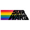 Men's Star Wars Pride Rainbow Flag Logo T-Shirt