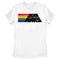 Women's Star Wars Pride Rainbow Flag Logo T-Shirt