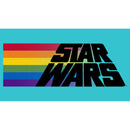 Girl's Star Wars Pride Rainbow Flag Logo T-Shirt