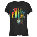 Junior's Star Wars C-3PO and R2-D2 Rebel Pride T-Shirt