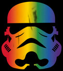 Men's Star Wars Large Rainbow Pride Stormtrooper T-Shirt