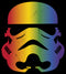 Women's Star Wars Large Rainbow Pride Stormtrooper T-Shirt