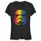 Junior's Star Wars Large Rainbow Pride Stormtrooper T-Shirt