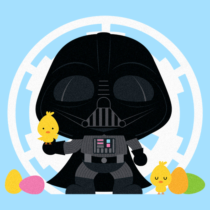 Men's Star Wars Darth Vader Loves Easter and Baby Chickens T-Shirt