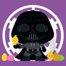 Girl's Star Wars Darth Vader Loves Easter and Baby Chickens T-Shirt
