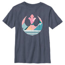 Boy's Star Wars Coloring Easter Egg Rebel Alliance Logo T-Shirt