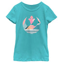 Girl's Star Wars Coloring Easter Egg Rebel Alliance Logo T-Shirt