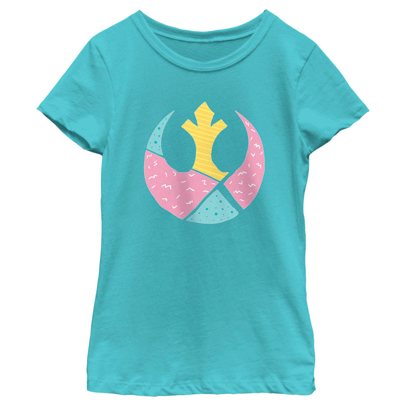 Girl's Star Wars Easter Egg Rebel Alliance Logo T-Shirt