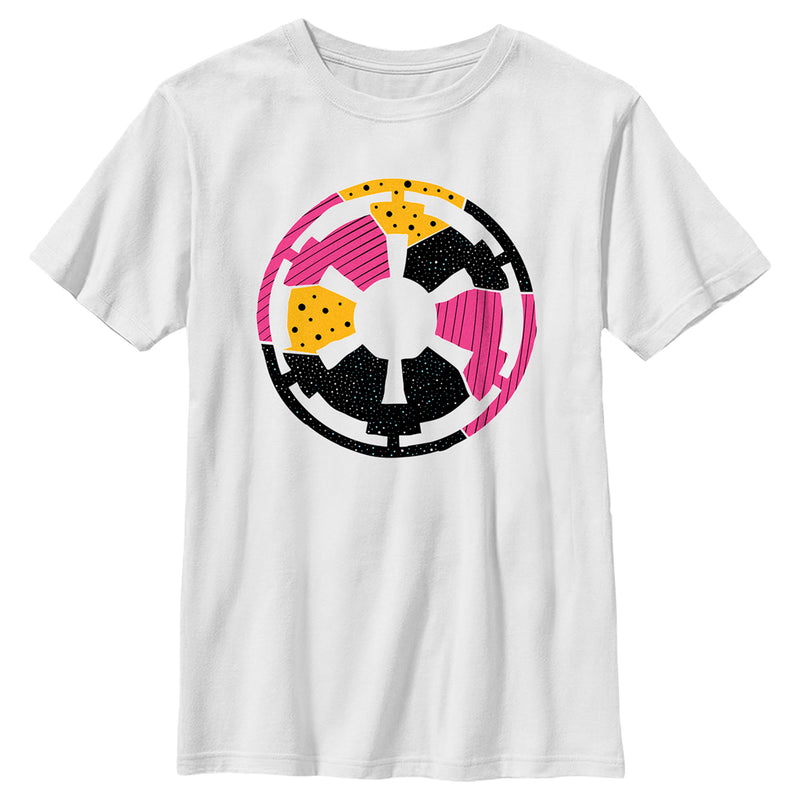 Boy's Star Wars Retro Galactic Empire Logo T-Shirt