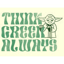 Men's Star Wars Yoda St. Patrick's Day Think Green Always T-Shirt