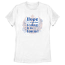 Women's Star Wars Hope Is Not Lost Today It Is Found, Princess Leia T-Shirt