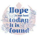 Women's Star Wars Hope Is Not Lost Today It Is Found, Princess Leia T-Shirt