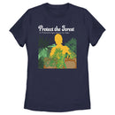 Women's Star Wars Protect the Forest or Else I Will Use My Magic, C-3PO T-Shirt