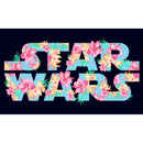 Junior's Star Wars Floral Hibiscus Logo T-Shirt