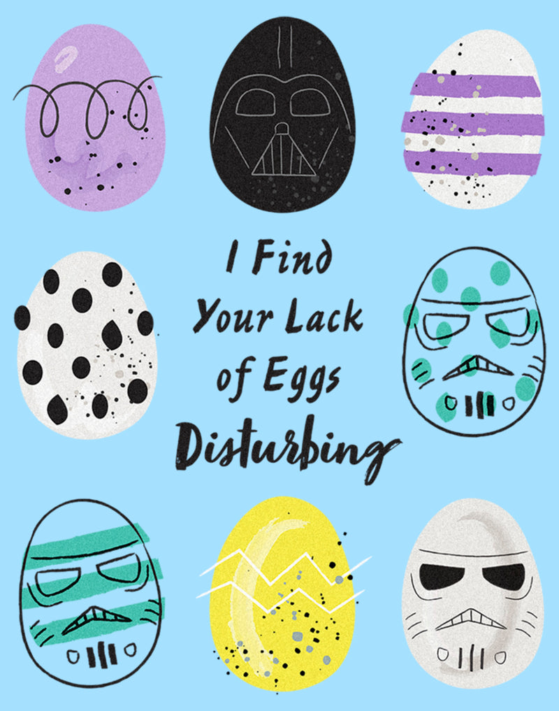 Men's Star Wars Easter Darth Vader I Find your Lack of Eggs Disturbing T-Shirt