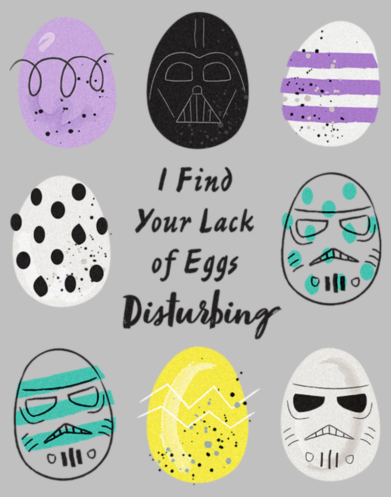 Women's Star Wars Easter Darth Vader I Find your Lack of Eggs Disturbing T-Shirt