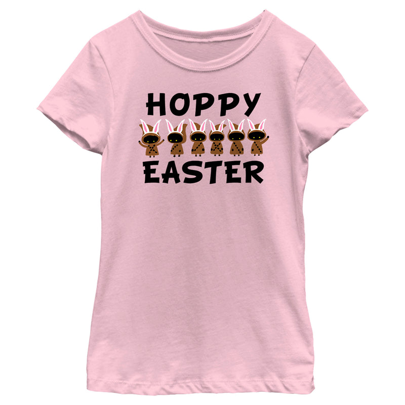 Girl's Star Wars Hoppy Easter From The Jawas T-Shirt