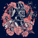 Boy's Star Wars Floral Darth Vader With Tie Fighters T-Shirt