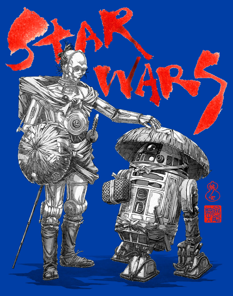 Men's Star Wars: Visions Anime Droids T-Shirt