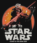 Girl's Star Wars: Visions Retro Anime Darth Vader T-Shirt