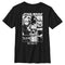 Boy's Star Wars: Visions Black and White Poster T-Shirt